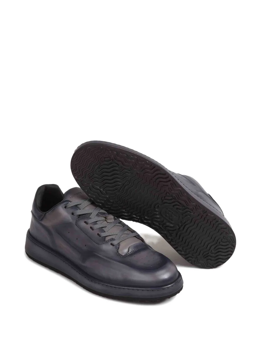 Officine Creative Eraser 001 leren sneakers Grijs