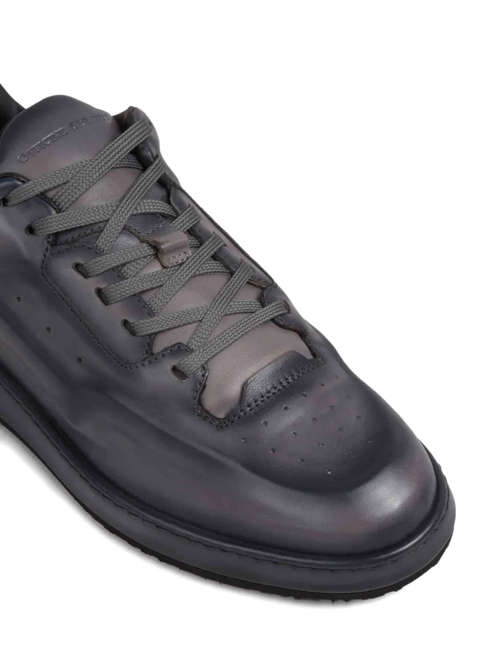 Officine Creative Eraser 001 leren sneakers Grijs