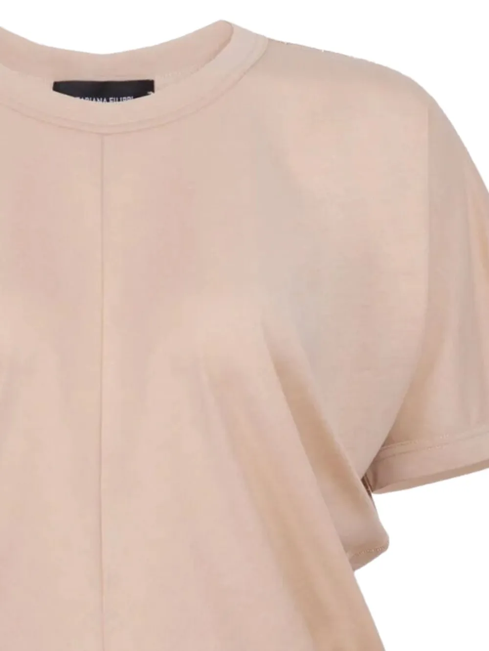 Fabiana Filippi T-shirt met ronde hals Roze