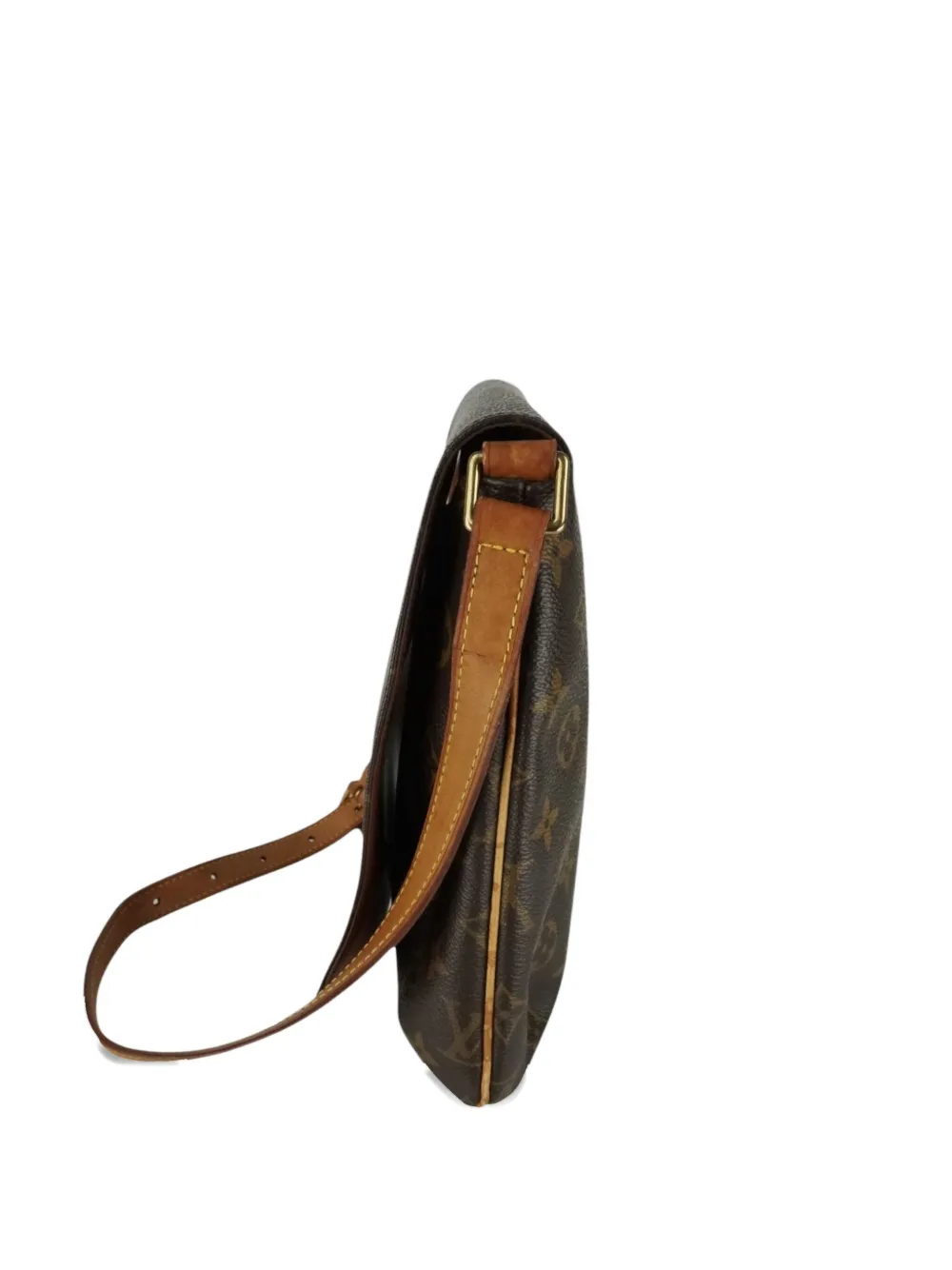 Pre-owned Louis Vuitton Musette Salsa Pm Cross Body Bag In Brown