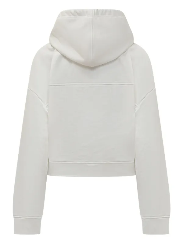 Marni logo-print Hoodie | White | FARFETCH