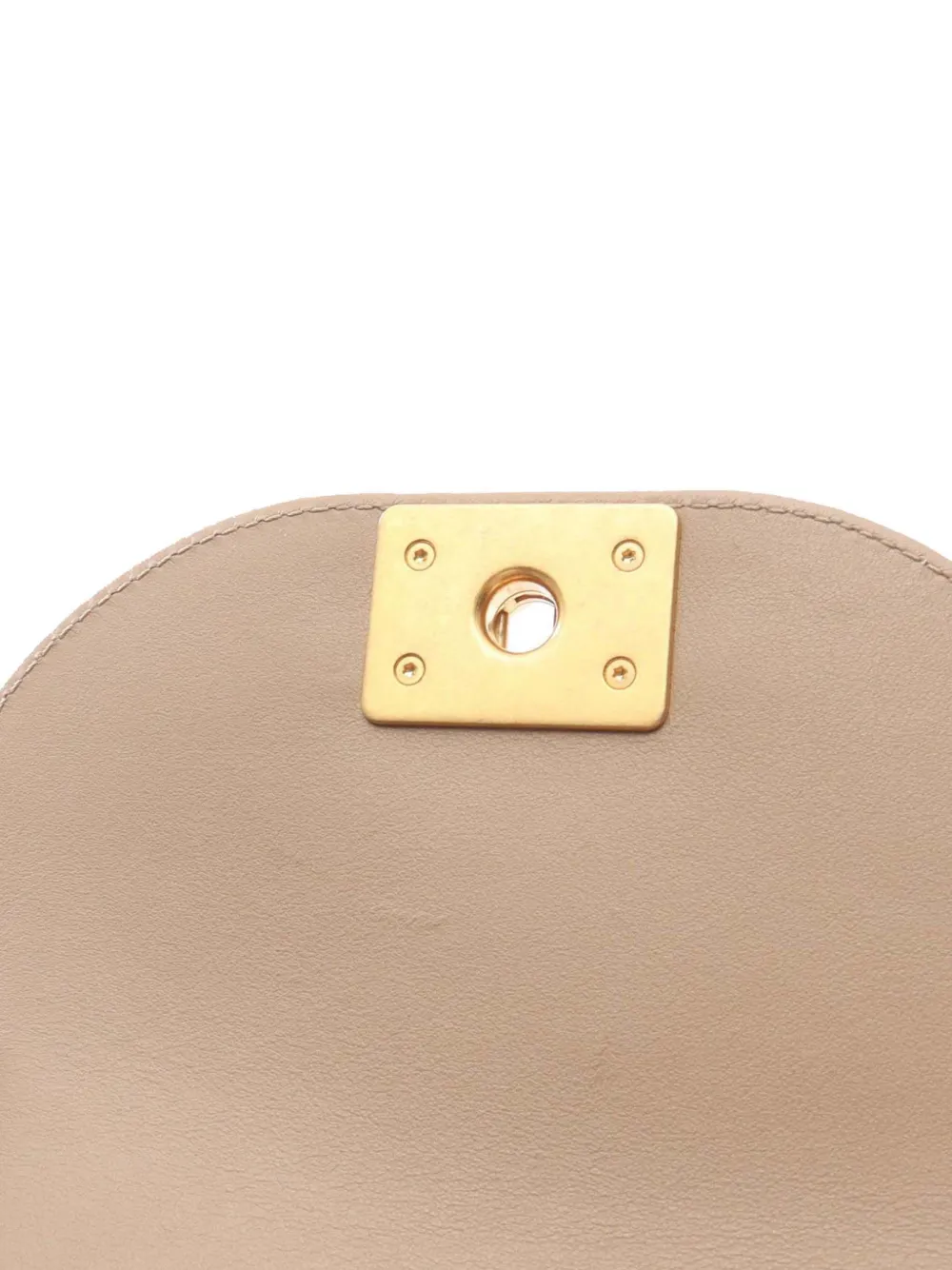 Pre-owned Chanel 2021-2025 Small Quilted Velvet Boy Messenger Bag Crossbody Bag In Brown