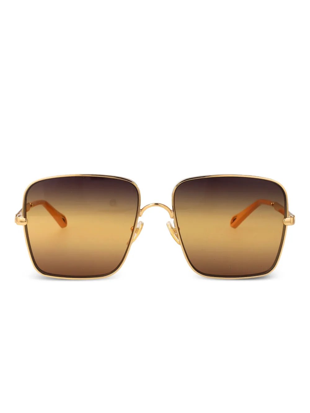 Chloé Eyewear square frame sunglasses - Oro