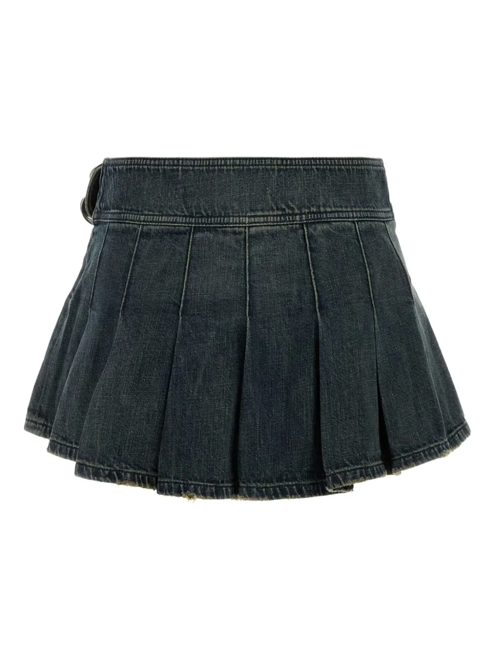 Balenciaga Spijker plooirok - Blauw