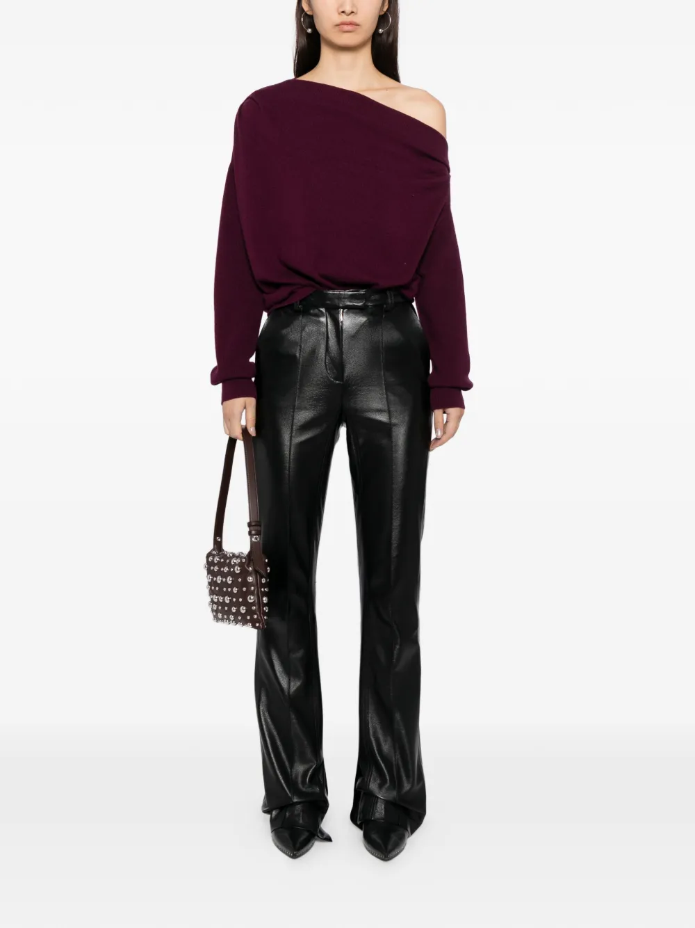 The Sei asymmetric draped jumper | Knitted Sweaters | Image 2