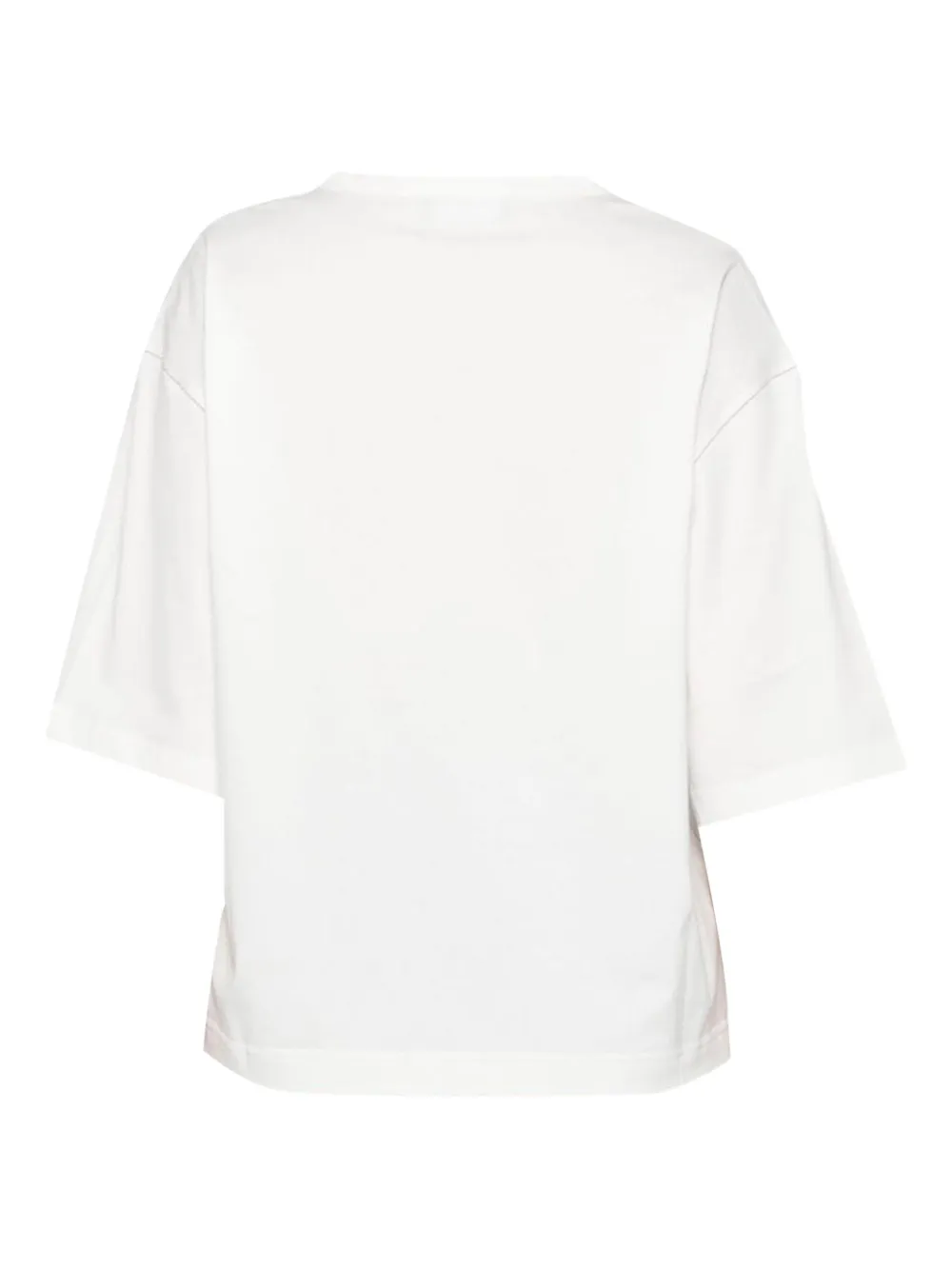 Fabiana Filippi T-shirt met ronde hals Wit