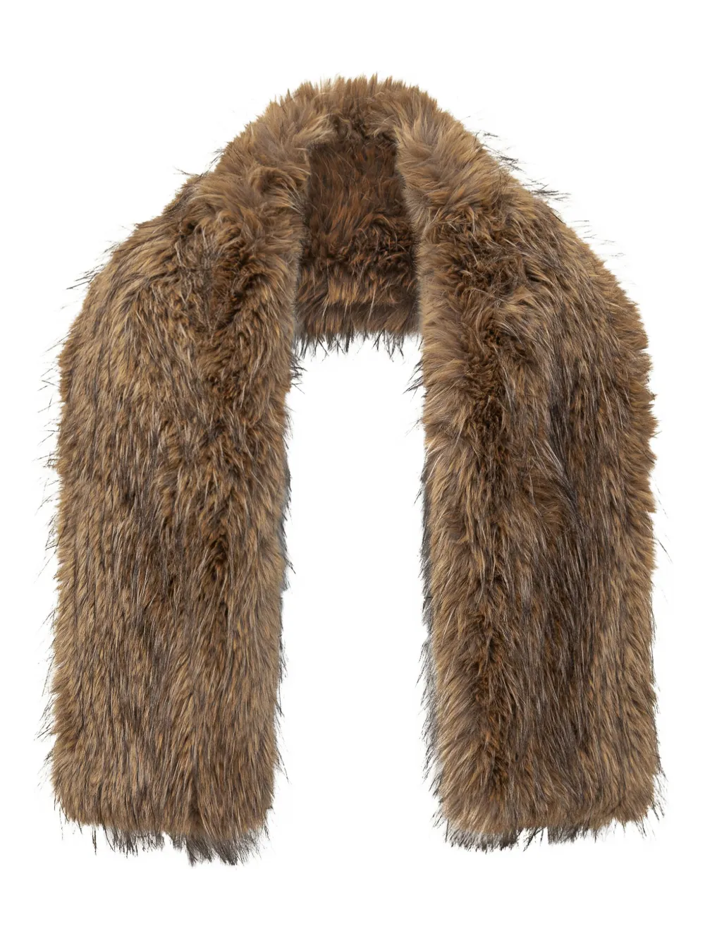 GANNI Sciarpa in pelliccia - Marrone