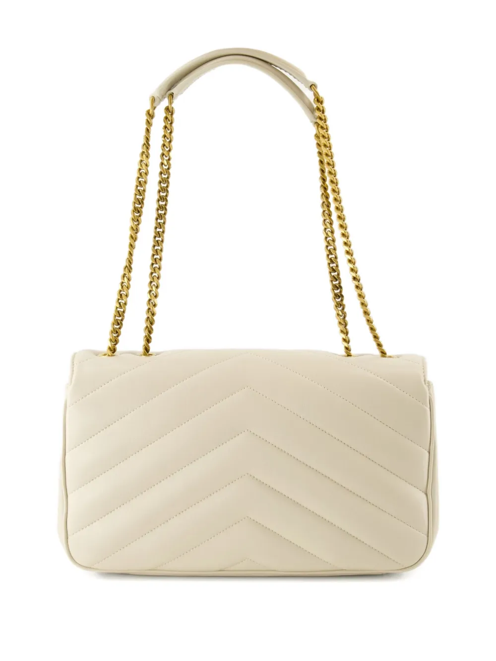 Saint Laurent medium Loulou shoulder bag - Beige