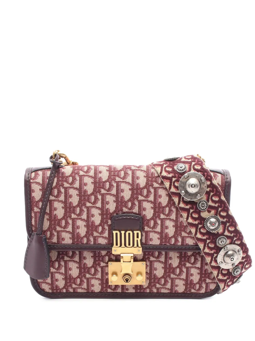 Christian Dior Pre-Owned 2021-2025 Oblique Canvas DiorAddict Flap Christian Dior Pre-Owned 2021-2025 Oblique Canvas DiorAddict Flap