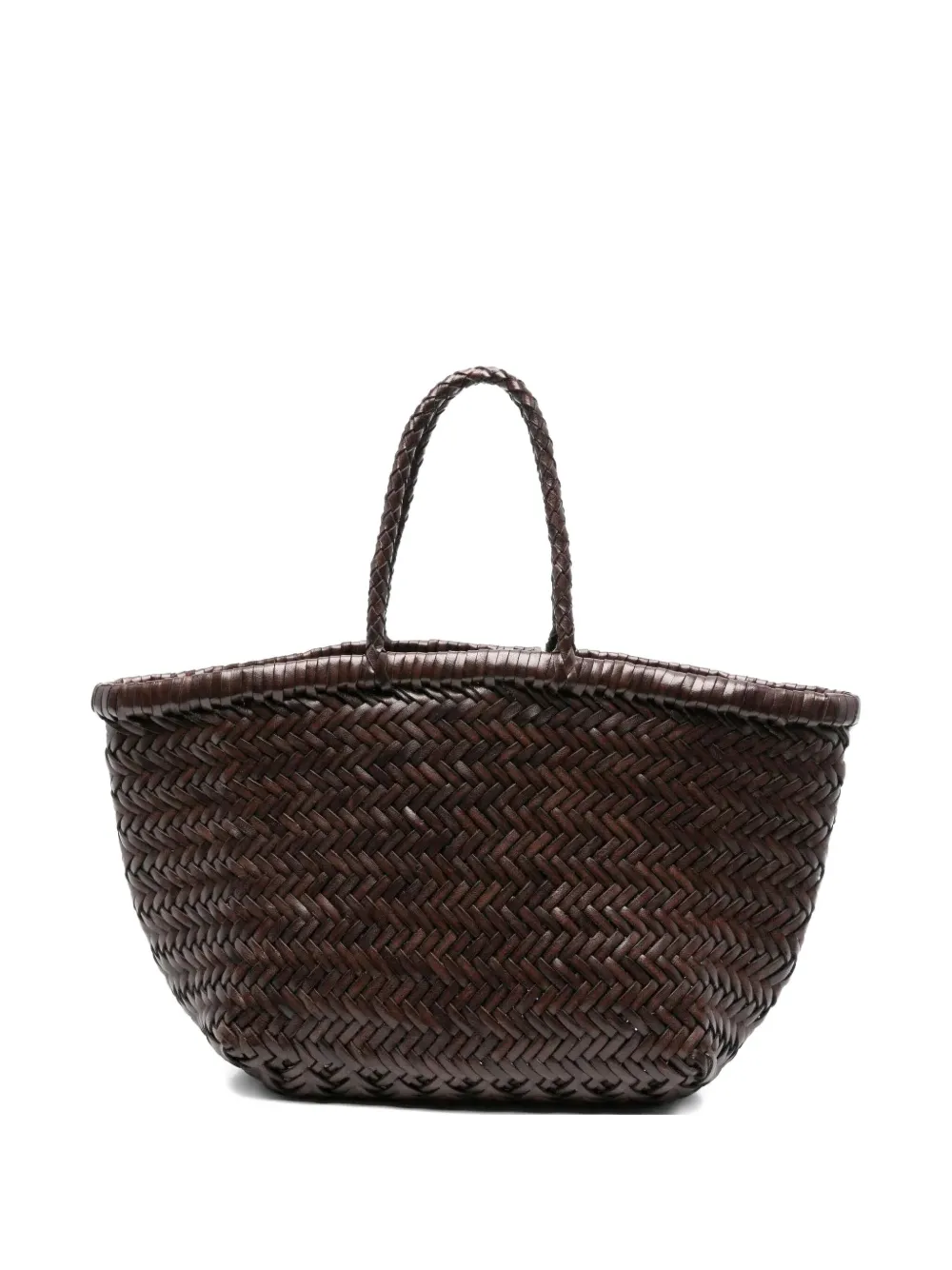 DRAGON DIFFUSION Borsa tote Triple Jump piccola - Marrone