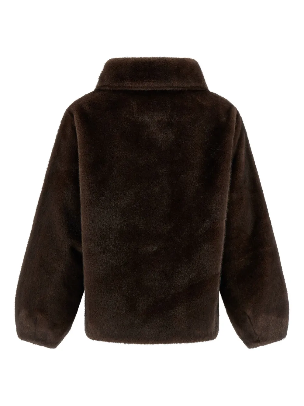 LOU ANDREA chamarra texturizada con cuello de camisa | Chamarras de lana | Image 2