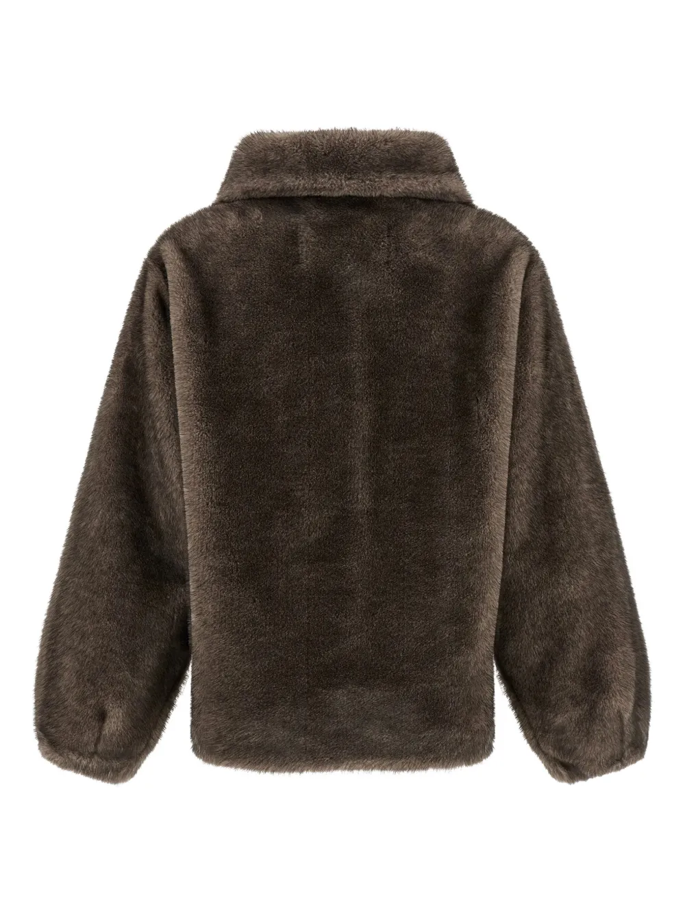 LOU ANDREA chamarra con dobladillo asimétrico | Chamarras de lana | Image 2