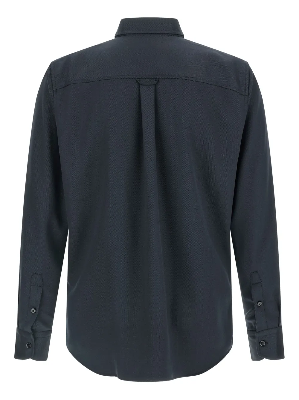 Brioni Overhemd met borstzak en knopen - Blauw