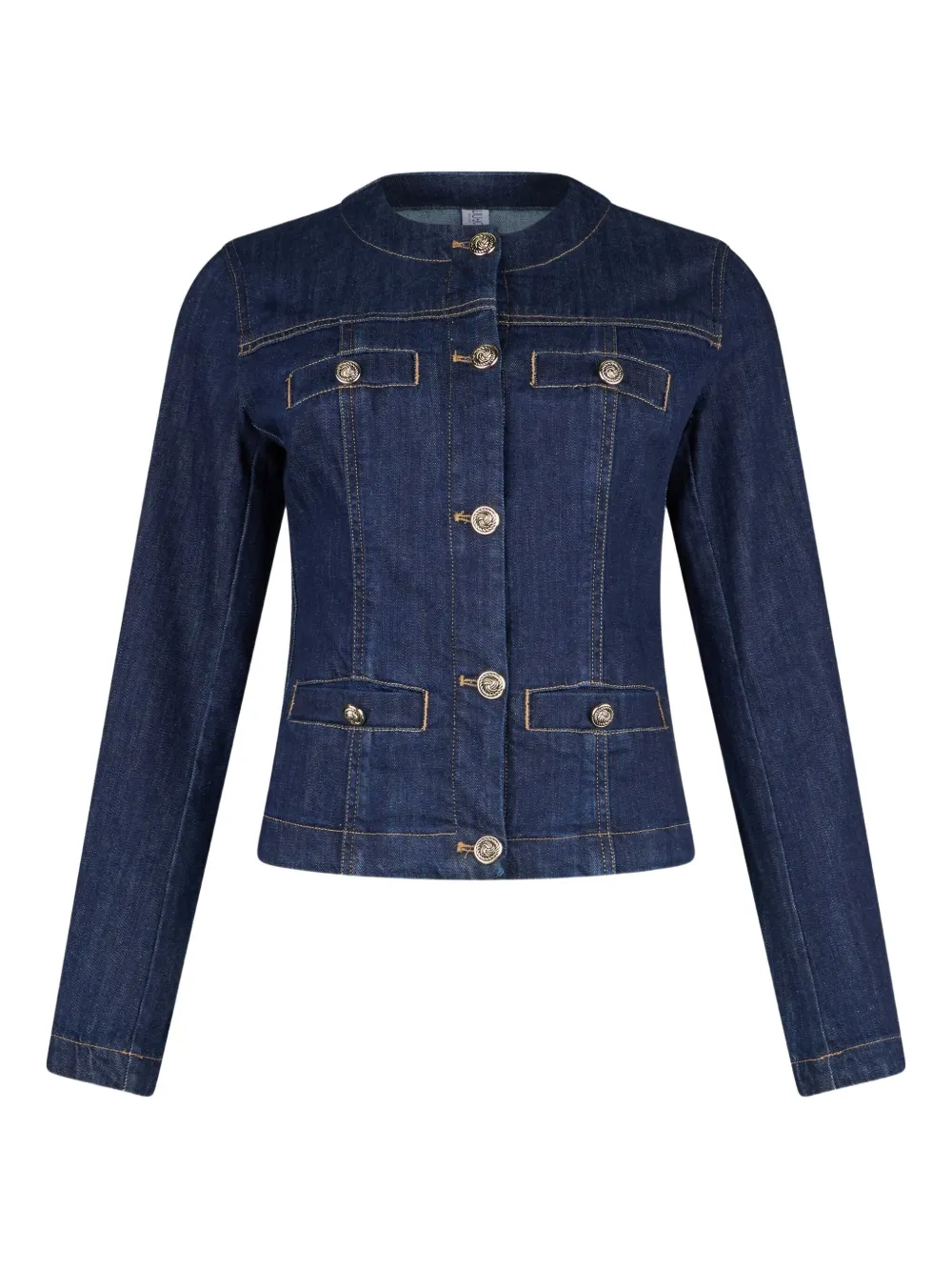 LIU JO breast-pocket button jacket | Blue | Image 1