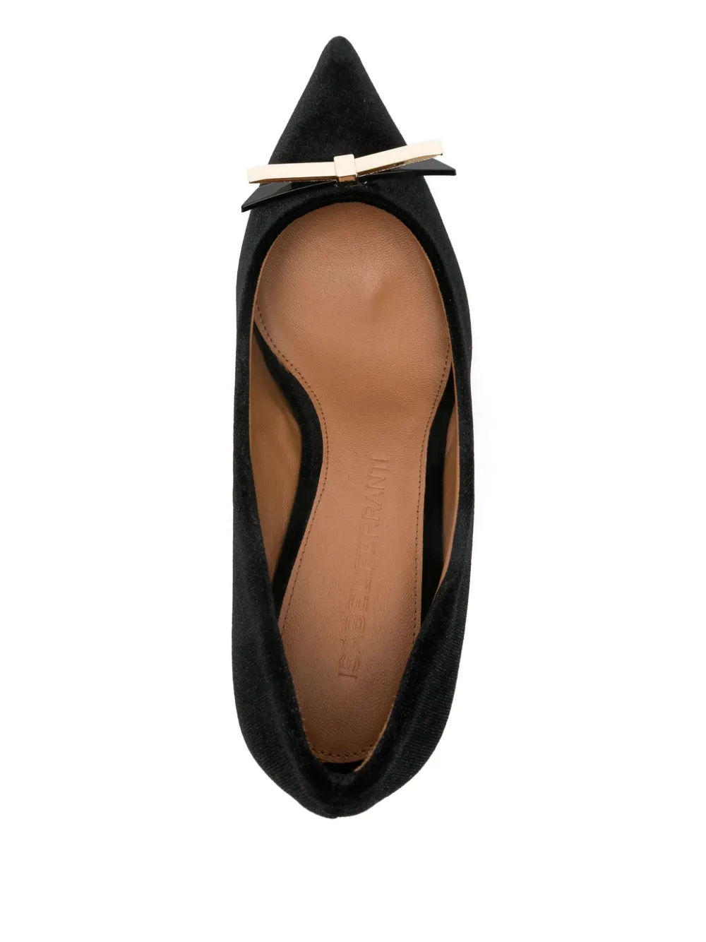 Isabel Ferranti 60mm Bow-detail Pointed Pumps In Animal Print