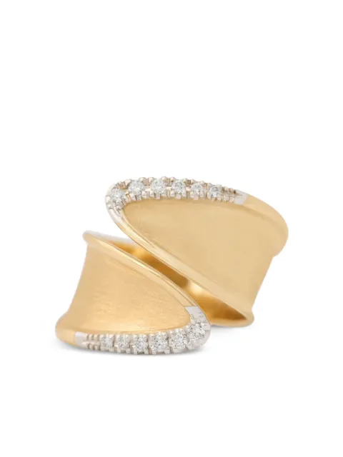 Marco Bicego anillo Lunaria en oro amarillo de 18kt con diamante