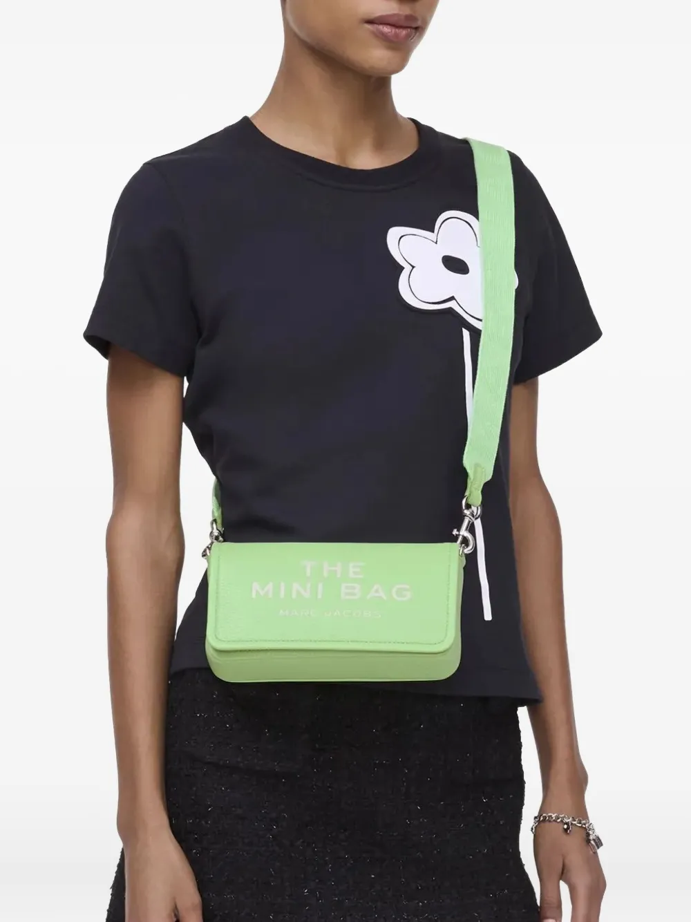 Marc Jacobs Kleine tas met afneembare band - Groen