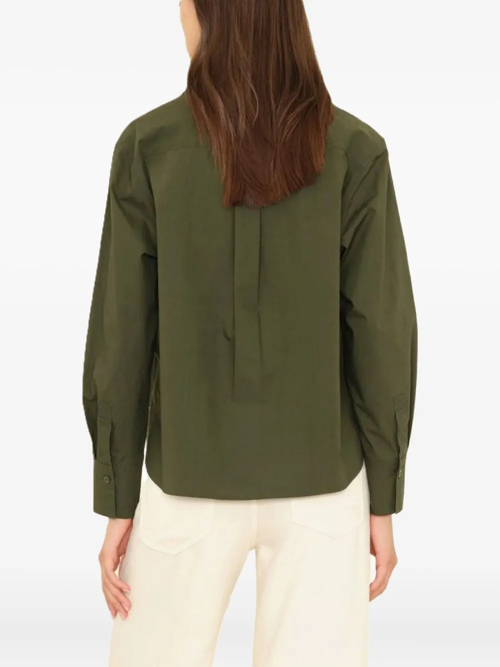 Xirena Jordy Striped Shirt In Green