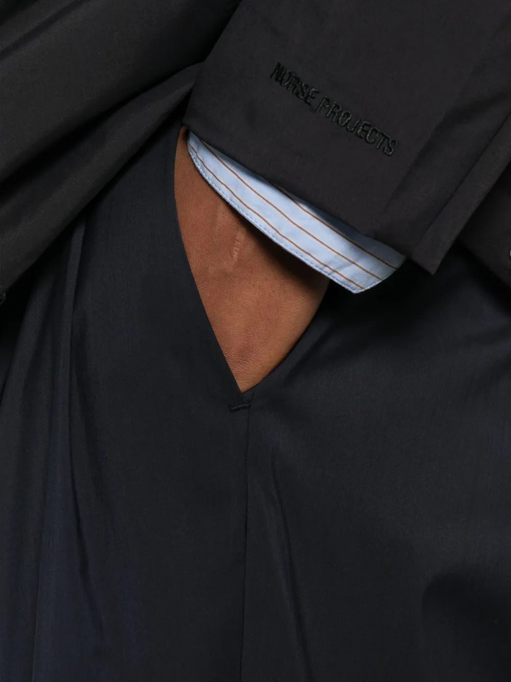 Norse Projects Broek met ritssluiting Blauw