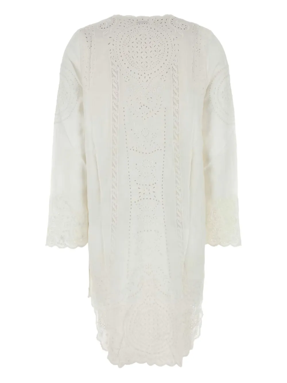 BODE Belvoir linen blouse - Wit
