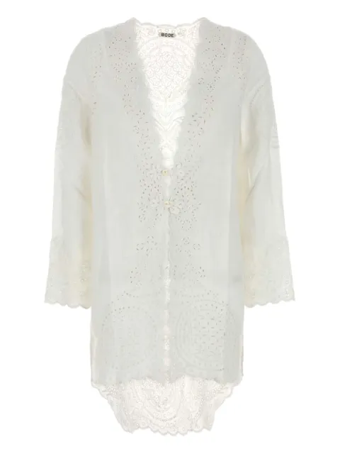 BODE Belvoir linen blouse