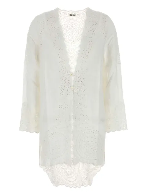 BODE Belvoir linen blouse