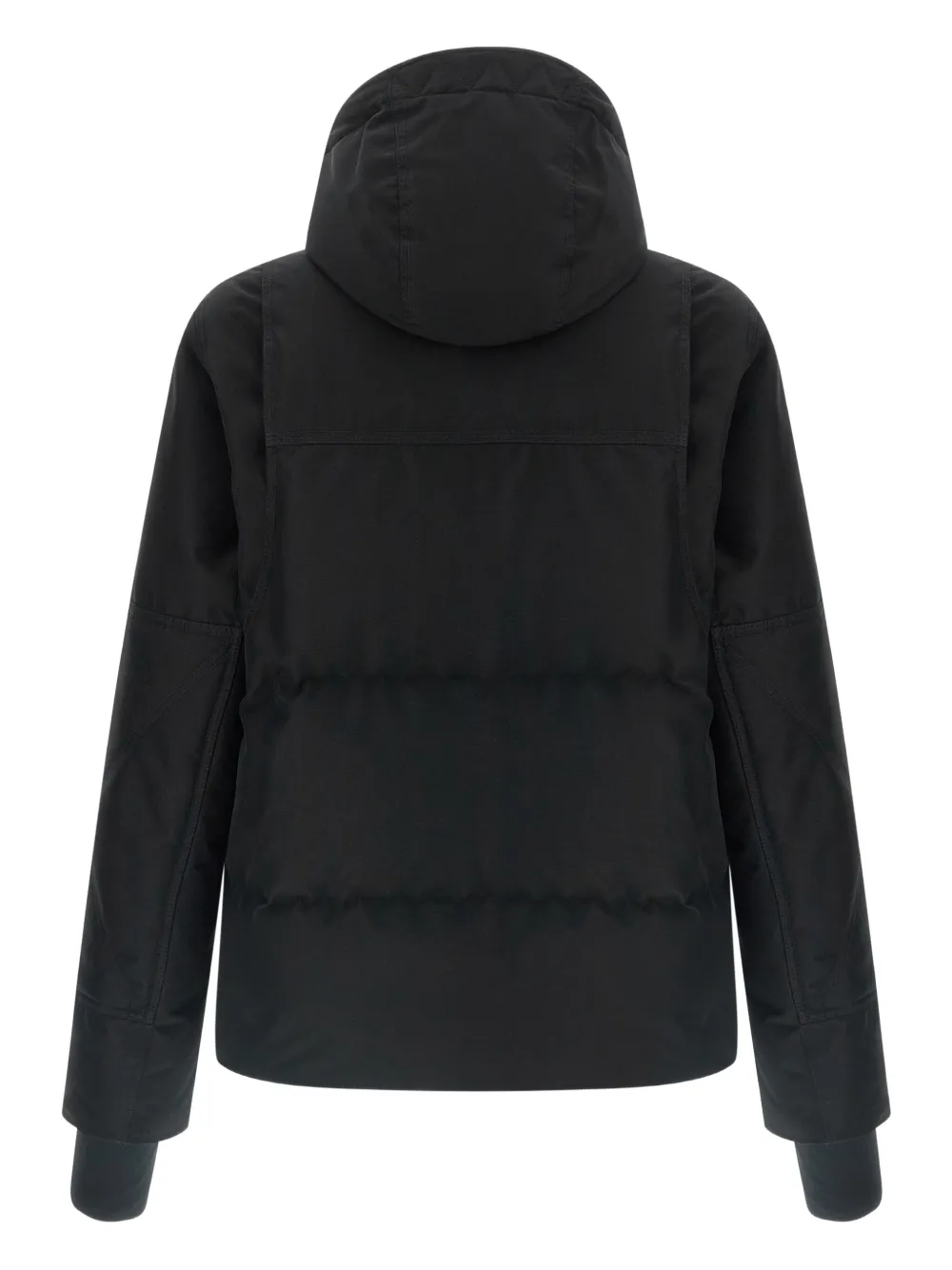 Moncler Grenoble Elfin Gore-tex hooded laminate down ski jacket - Zwart