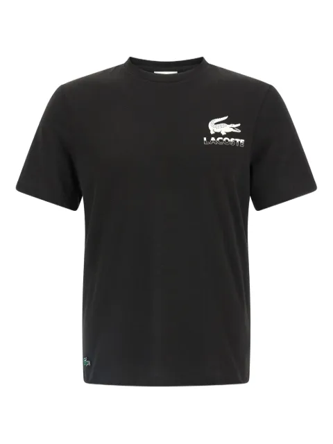 Lacoste t-shirt en coton à logo imprimé