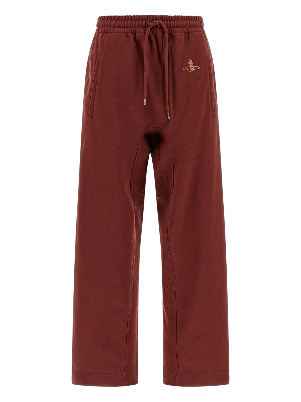 Vivienne Westwood Casual Joggers Featuring Elastic Waistband In Brown