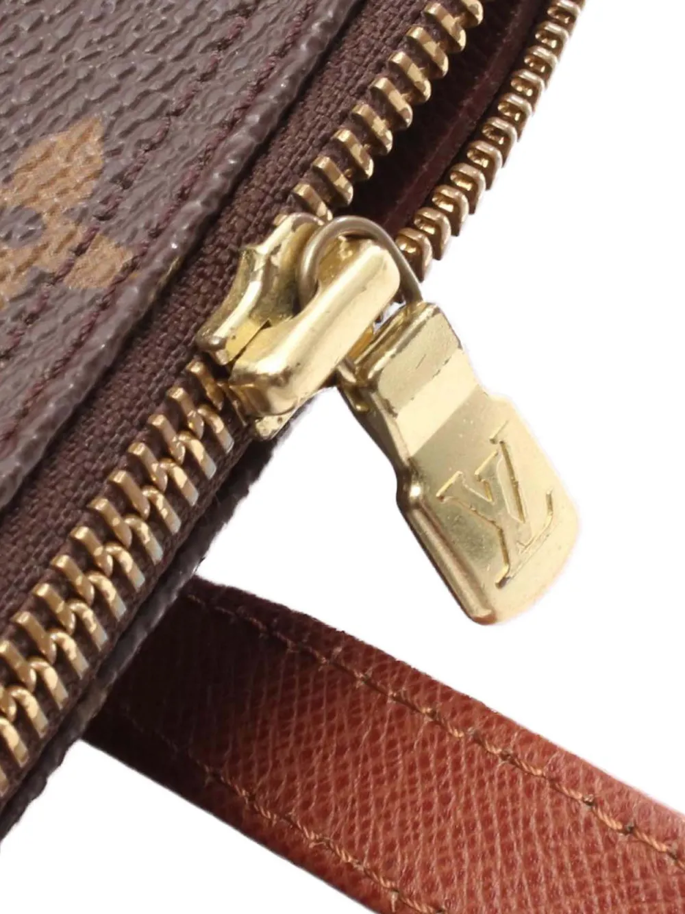 Pre-owned Louis Vuitton 2000 Monogram Papillon 30 Handbag In Brown