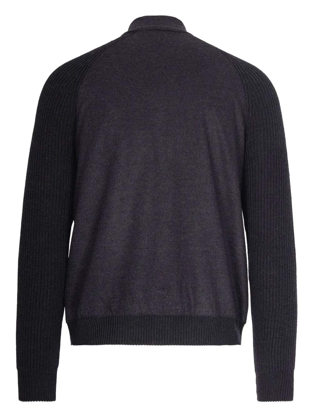 Eleventy ribbed panelled jacket | Bomber Jackets | Image 2