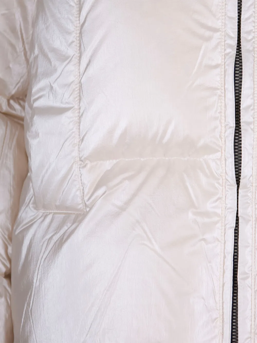 K-Way Donsjack met capuchon Beige