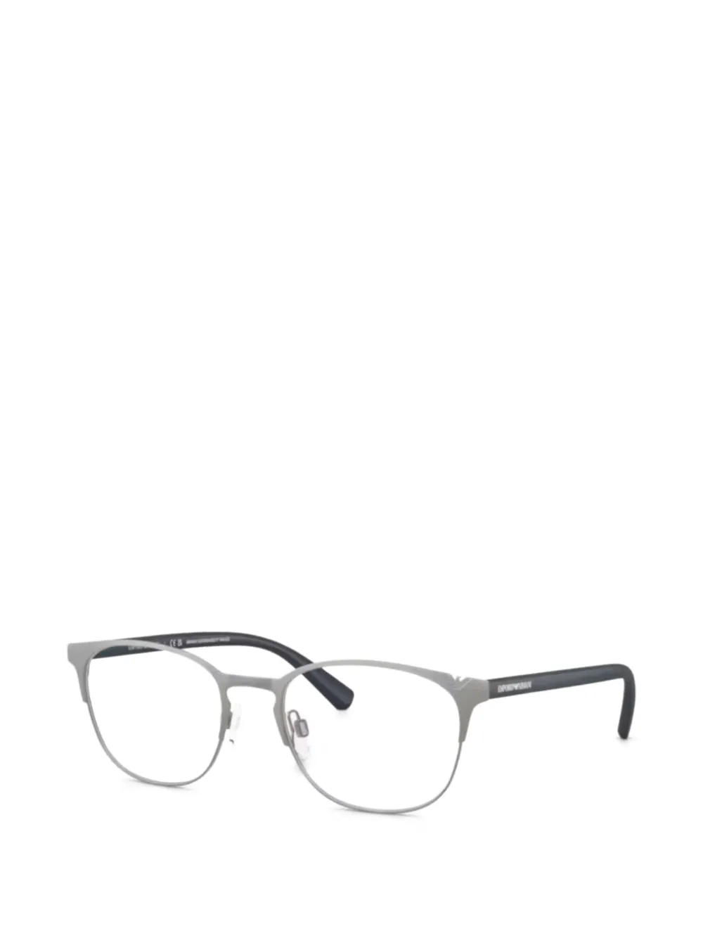 Emporio Armani round-frame glasses - Grigio