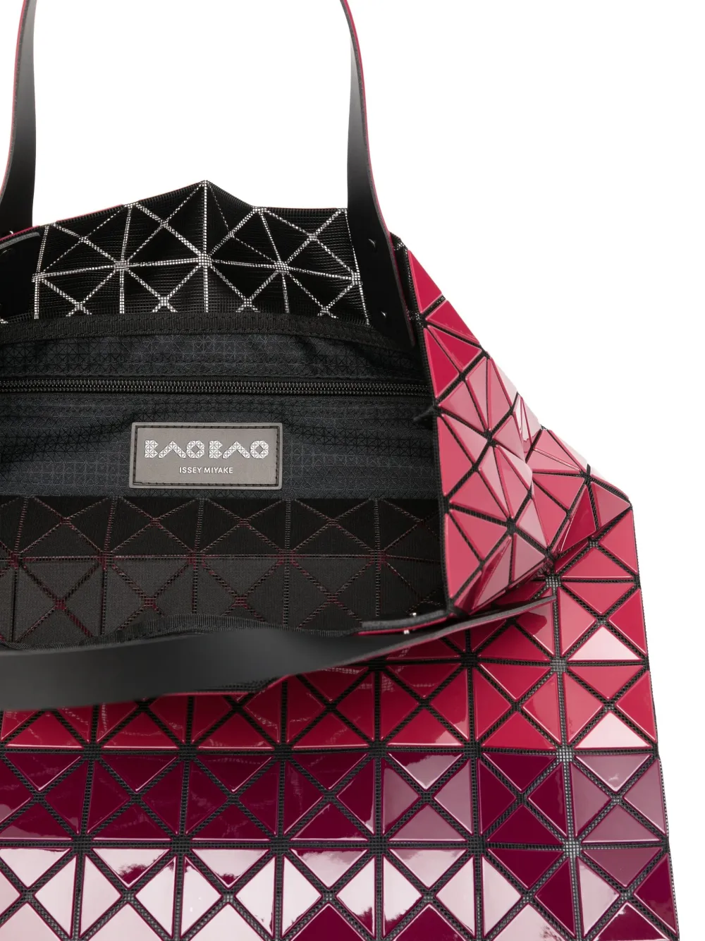 Bao Bao Issey Miyake Geometric-pattern Tote Bag In Red