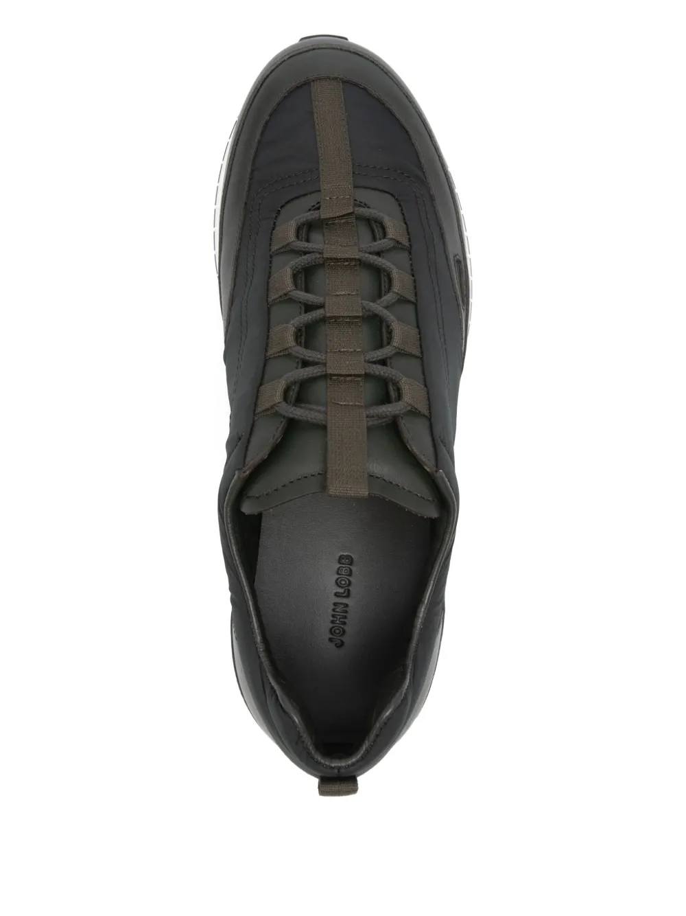 John Lobb laced sneakers Groen