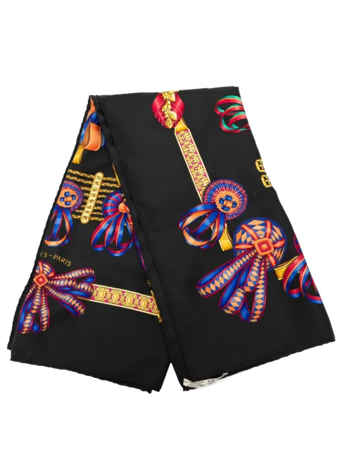 Hermès Pre-Owned 20th Century Les Rubans du Cheval Silk Scarf 90 scarves