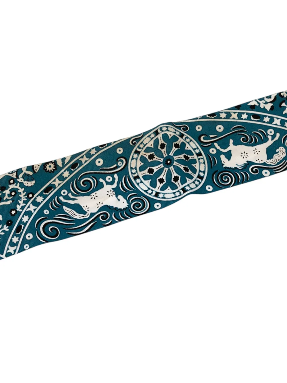 Hermès Pre-Owned 2000-2025 Peuple du Vent Bandana Silk Twilly Scarf scarves | Image 2