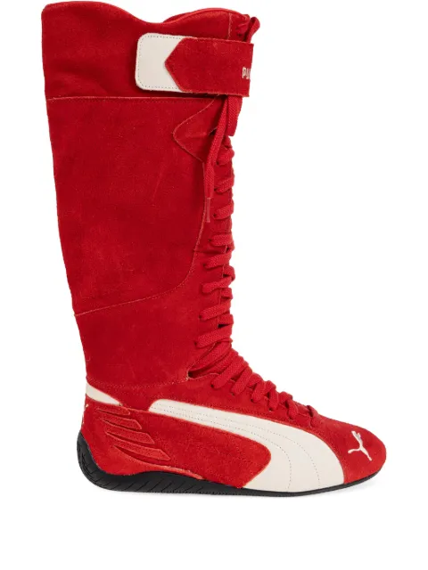 PUMA Speedcat lace-up knee-high boots