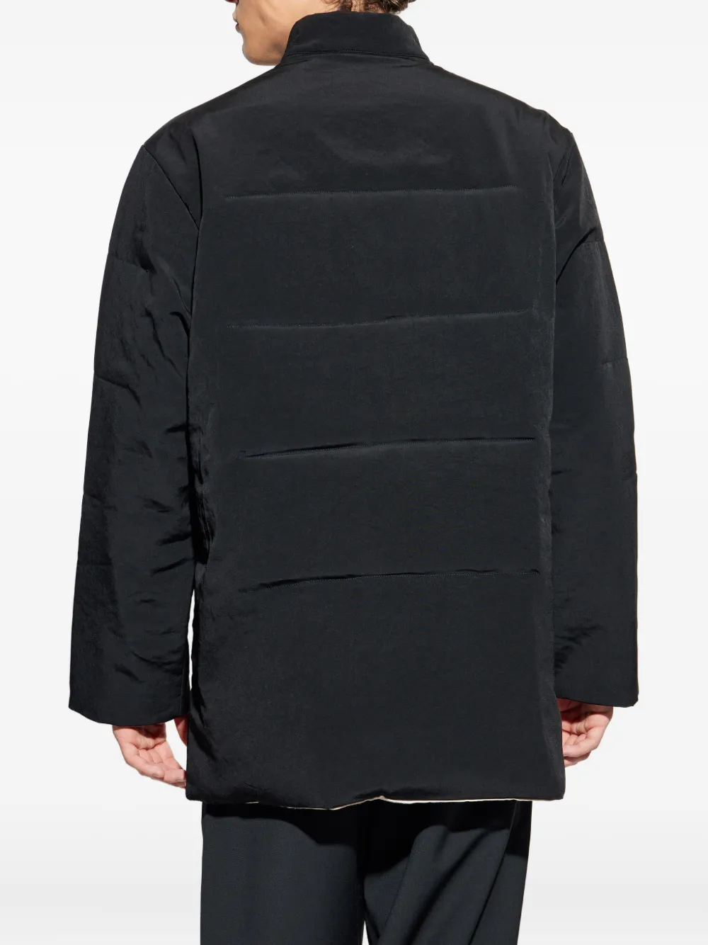 Yohji Yamamoto Quilted Jacket In Black