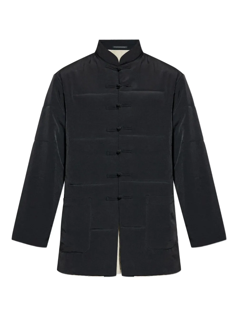 Yohji Yamamoto quilted jacket | Black | Image 1