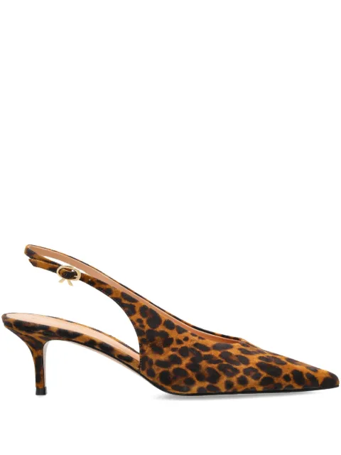 Gianvito Rossi pointed slingback pumps