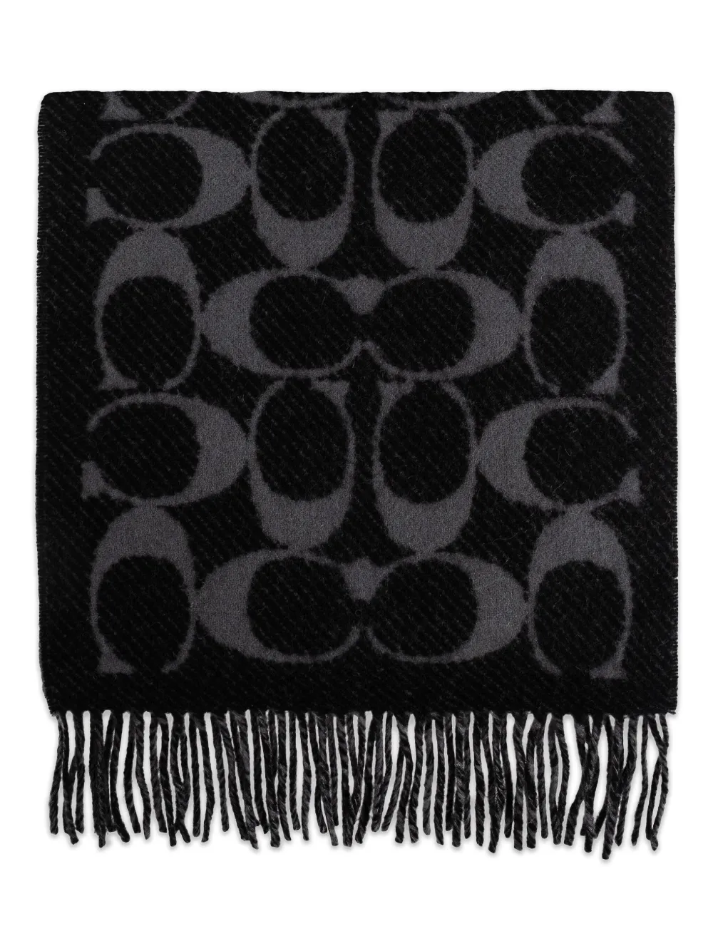 Coach mascada en jacquard con flecos | Hombre | Image 2