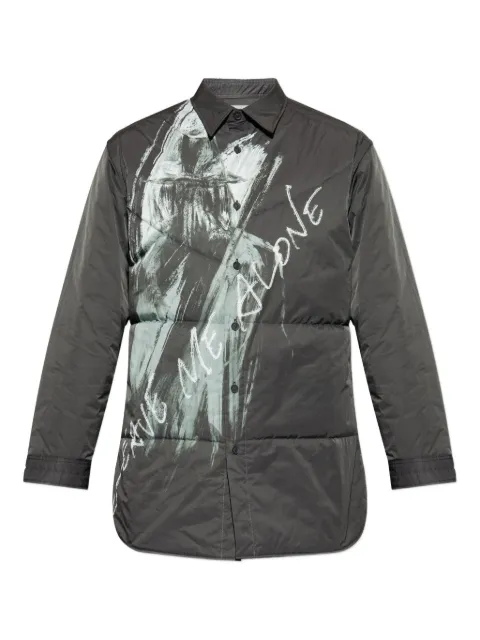 Yohji Yamamoto quilted overshirt