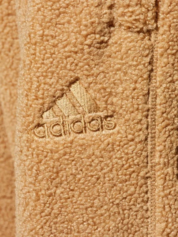 Adidas Borg Fleece Teamgeist Track Pants | Neutrals | FARFETCH