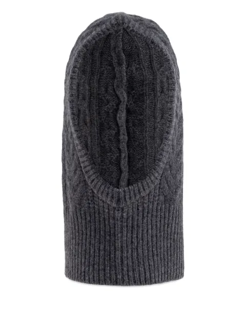 Lisa Yang cable-knit balaclava