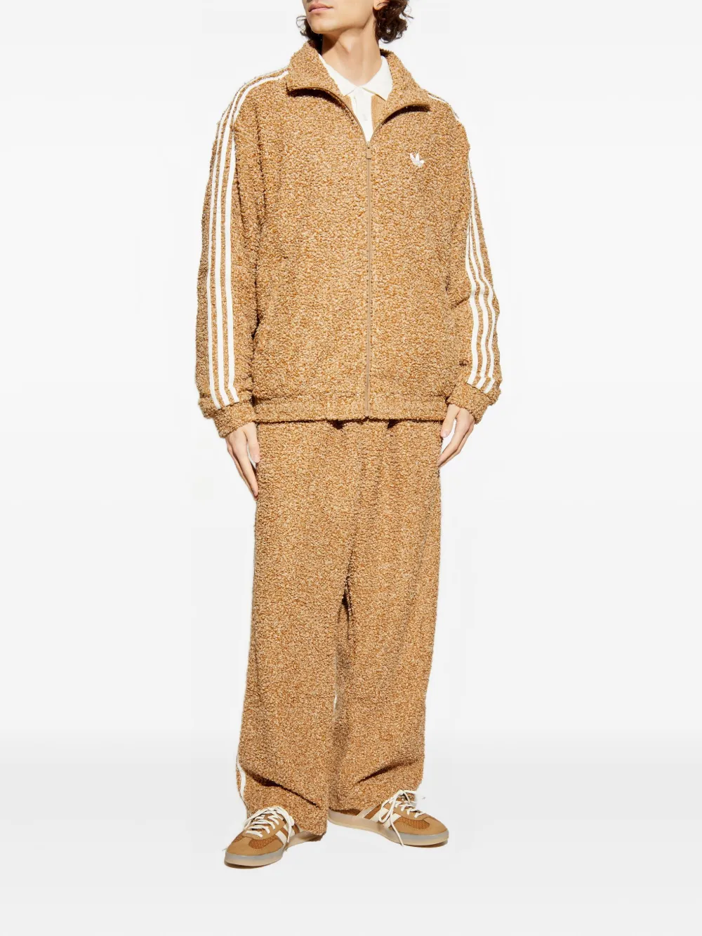 adidas Firebird bouclé zip-up sweatshirt | Sweatshirts | Image 2