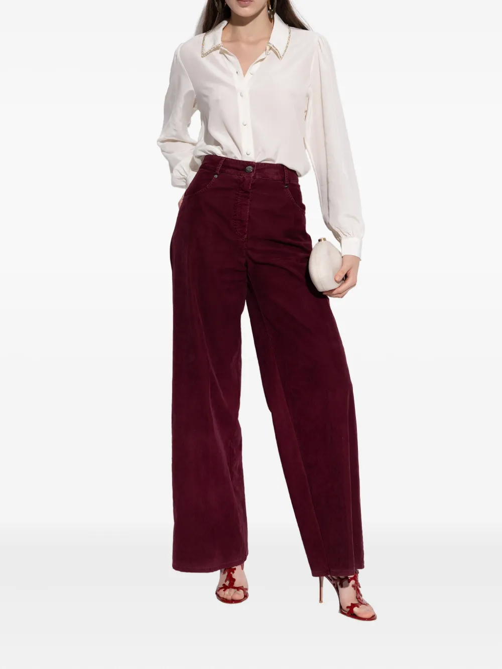 Gianvito Rossi 95 mm Ocean sandalen met hak Rood