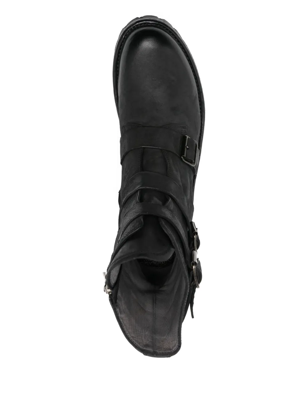 Officine Creative 35 mm Ikonic 014 laarzen met gespbandje Zwart