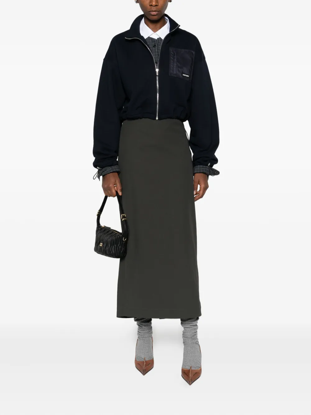Miu Miu sweat à poches zippées | Sweats | Image 2