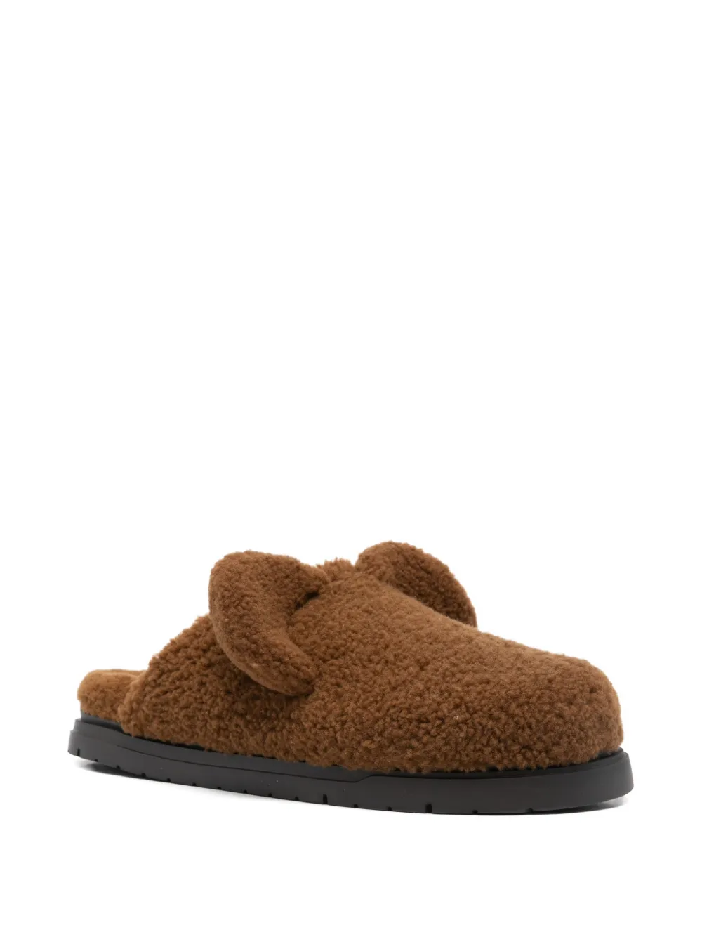FENDI shearling mules - Bruin